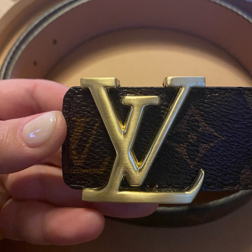 Louis Vuitton Monogram Belt *read description*
